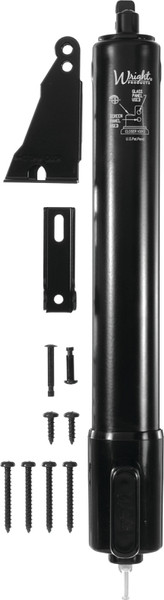 Wright Products TAP-N-GO Series V2012BL Pneumatic Door Closer, 90 deg Opening [SKU: ORG6982425]
