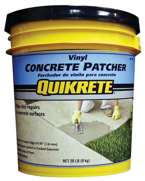 Quikrete 1133-20 Concrete Patch, Brown/Gray, 20 lb Pail [SKU: ORG6911838]