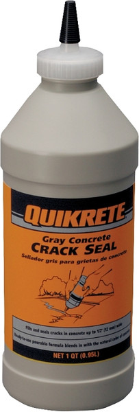 Quikrete 8640-00 Crack Seal, Gray, 1 qt Bottle [SKU: ORG6913354]