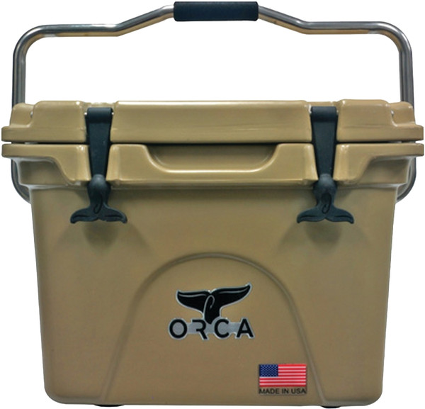 ORCA ORCT020 Cooler, 20 qt Cooler, Tan, Up to 10 days Ice Retention [SKU: ORG5280052]