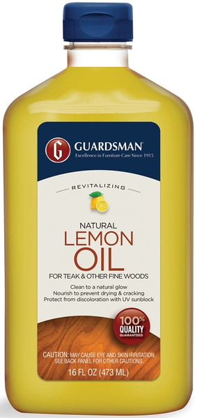 GUARDSMAN 461700 Lemon Oil, 16 oz, Yellow, Liquid, Slight [SKU: ORG7605298]