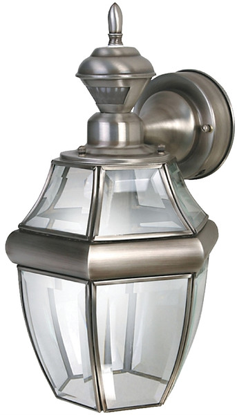 Heath Zenith Dualbrite Series HZ-4166-SA Motion Activated Decorative Light, 120 V, 100 W, Incandescent Lamp [SKU: ORG7616386]