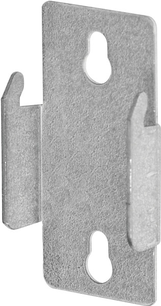 Kenney KN852 Double Curtain Rod Bracket, Zinc, Silver, Nail Mounting [SKU: ORG4188314]