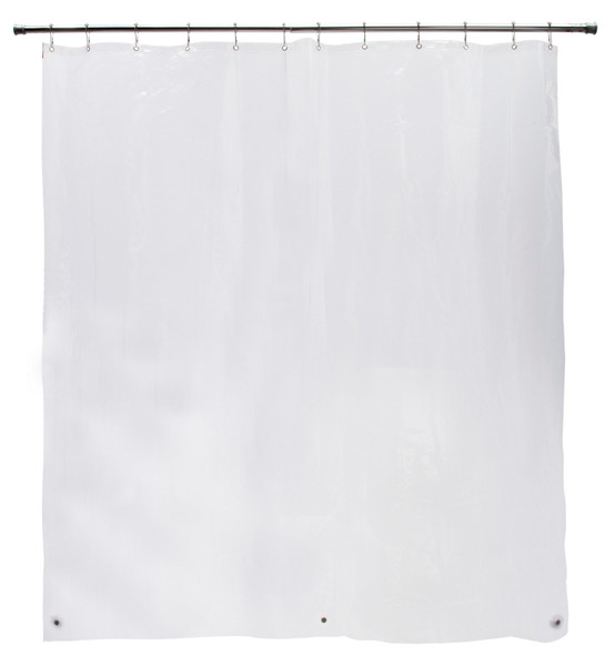 Kenney KN61443 Shower Liner, 72 in L, 70 in W, PEVA, Clear [SKU: ORG1007772]