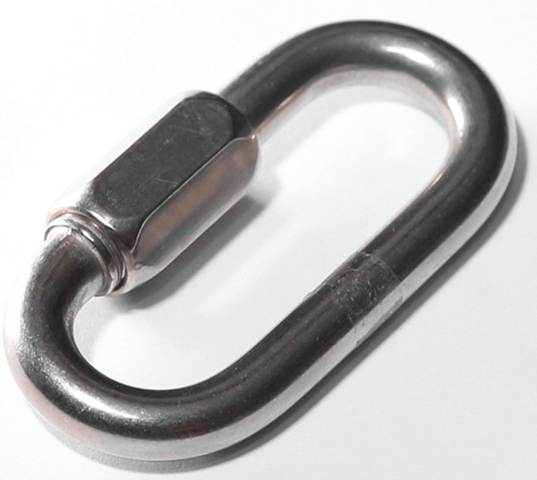 BARON 7350T-1/2 Quick Link, 2860 lb Working Load, Steel, Zinc [SKU: ORG1898576]