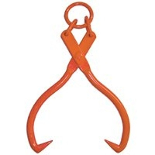 BARON 4080045/42315 Skid Tong with Ring, 4 to 20 in Opening, Steel Tip, Steel Handle [SKU: ORG6102792]