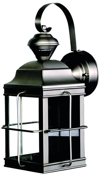 Heath Zenith Dualbrite Series HZ-4144-NB Motion Activated Decorative Light, 120 V, 100 W, Incandescent Lamp [SKU: ORG8261232]