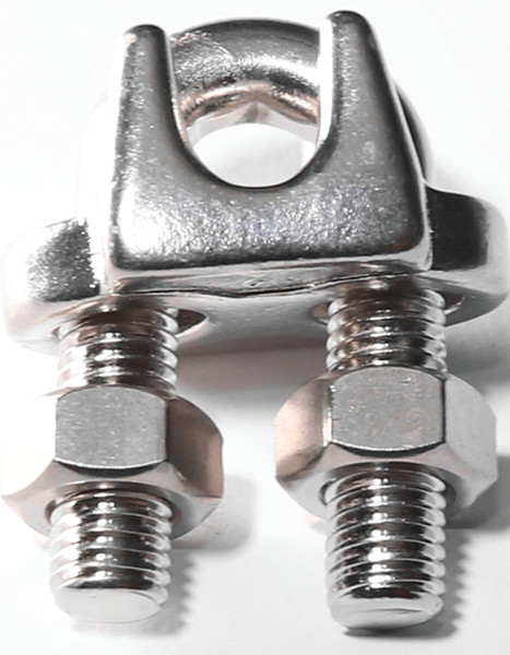 BARON 260S-3/8 Wire Rope Clip, Stainless Steel [SKU: ORG6991103]