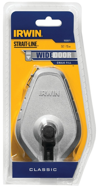 IRWIN 1932871 Chalk Reel, 50 ft L Line, 3.5:1 Gear Ratio [SKU: ORG7059132]