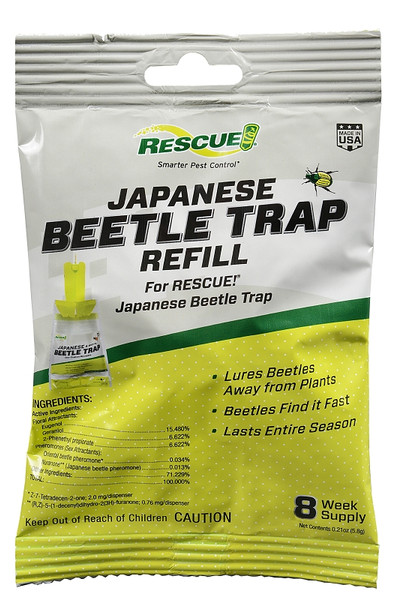 RESCUE JBTR-DB12 Japanese Beetle Trap Refill Cartridge [SKU: ORG9037516]