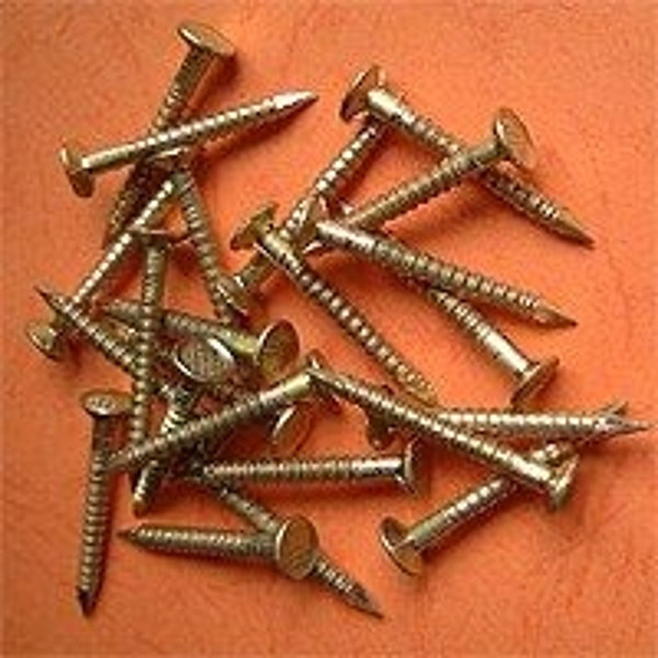 National Nail 00215072 Drywall Nail, 1-1/4 in L, Electro-Galvanized, Flat Head, Round Shank, 50 lb [SKU: ORG6929228]