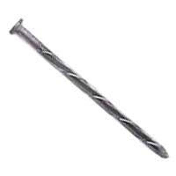 ProFIT 0010188 Deck Nail, 12D, 3-1/4 in L, Steel, Hot-Dipped Galvanized, Flat Head, Spiral Shank, 1 lb [SKU: ORG3893120]