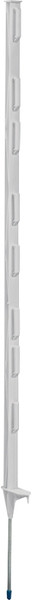 Zareba Fi-Shock A-48 Step-In Fence Post, 4 ft OAH, Polypropylene, White [SKU: ORG7565641]