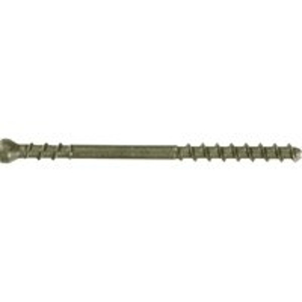 CAMO 0345248S Deck Screw, #7 Thread, 2-3/8 in L, Trim Head, Star Drive, Stainless Steel, Black [SKU: ORG9464520]