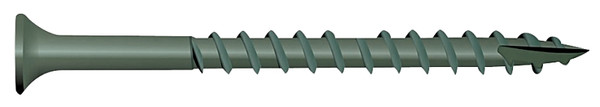 CAMO 0341170 Deck Screw, #9 Thread, 3 in L, Bugle Head, Star Drive, Type 17 Slash Point, Carbon Steel, ProTech-Coated [SKU: ORG6188569]