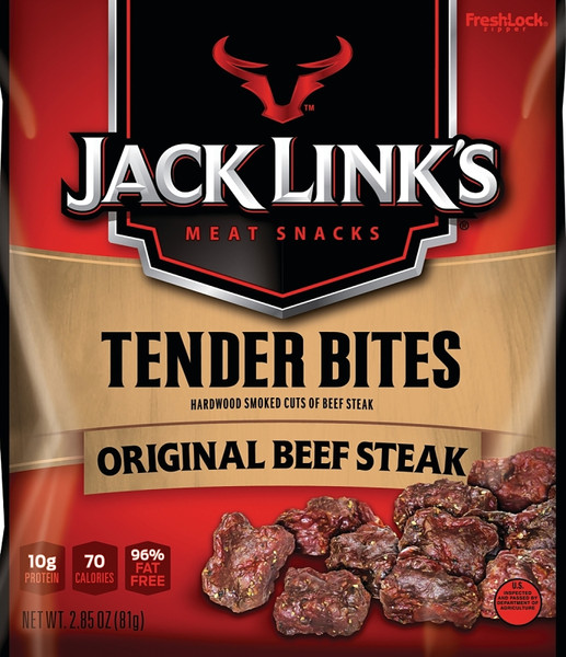 Jack Link's 10000008395 Tender Bite, Original Flavor, 2.85 oz [SKU: ORG4618773]