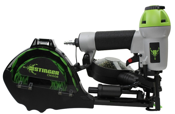 Stinger 0136252 Cap Nailer, 0.083 in W Crown, 1 in L Leg, 200 Magazine, 79.9 scfm Air [SKU: ORG0516161]