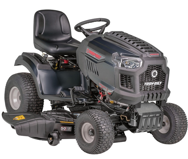 Troy-Bilt 13AQA1BL066 Riding Lawn Mower, 50 in W Cutting, 16 in Turning Radius [SKU: ORG4686622]