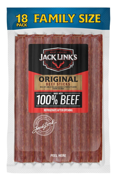 Jack Link's 10000030691 Beef Jerky Stick, Original Flavor, 14.4 oz Pack [SKU: ORG4619227]