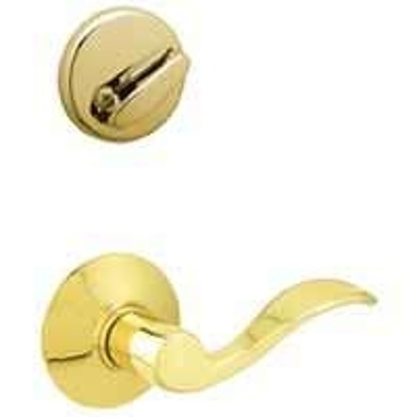 Schlage F59ACC605RH Trim Interior Accent, Brass, Right Hand [SKU: ORG5683438]