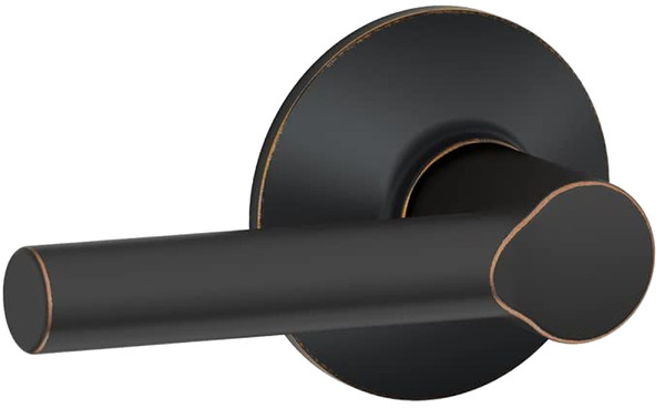 Schlage F Series F10VBRW716 Passage Lever, 2.42 in L Lever, Zinc, Aged Bronze [SKU: ORG7405251]