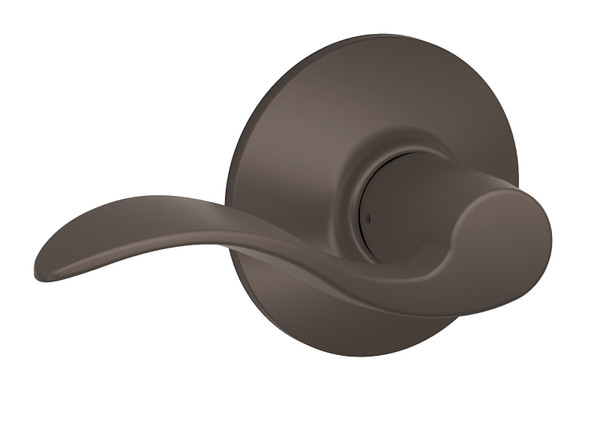 Schlage Accent Series F10 V ACC 613 Door Lever, Oil-Rubbed Bronze [SKU: ORG8476129]