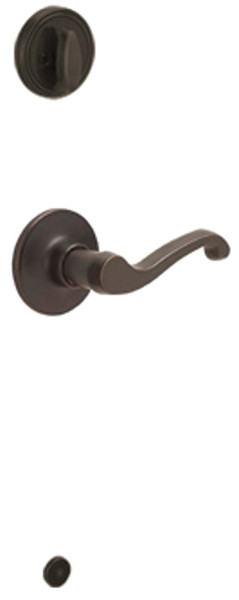 Schlage J Series JH59LAS716LH Inside Handleset, 3 Grade, Brass, Aged Bronze, Left Hand [SKU: ORG3075090]