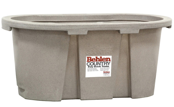 Behlen Country 52112017GT Farm Stock Tank, Round, 100 gal Capacity, Polyurethane, Granite Tan [SKU: ORG9517137]