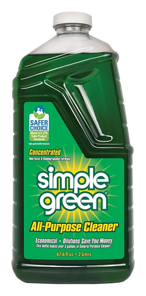 Simple Green 2710000613014 All-Purpose Cleaner, 67 oz Bottle, Liquid, Sassafras, Green [SKU: ORG6974323]