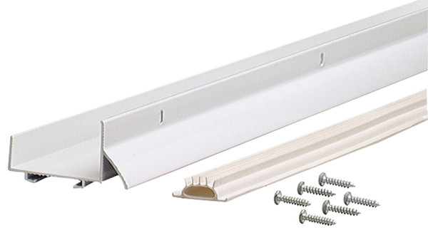 M-D 06403 Door Bottom with Drip Cap, 36 in L, 1-3/8 in W, 1-5/8 in H, Aluminum [SKU: ORG7157134]