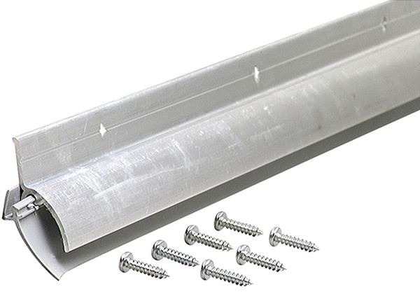 M-D 68726 Door Sweep, 36 in L, 1-7/8 in W, Aluminum Flange, Vinyl Insert [SKU: ORG6532717]