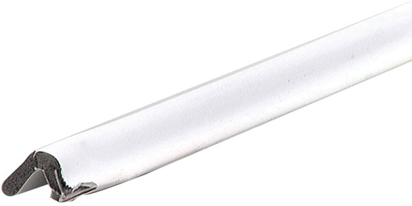 M-D 70068 Kerf Weatherstrip, 96 in L, Vinyl, White [SKU: ORG1252519]
