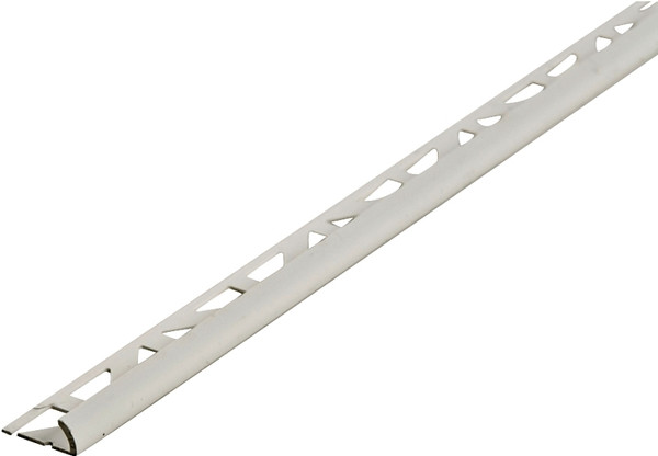 M-D 73792 Tile Cap, 96 in L, 0.94 in W, PVC, White [SKU: ORG3202611]