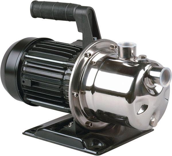Simer 2825SS Utility Pump, 1-Phase, 9.8 A, 115 V, 1 hp, 1 in Outlet, 10 gpm, Stainless Steel [SKU: ORG6904452]