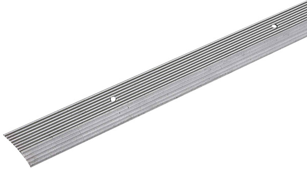 M-D 78212 Carpet Trim, 36 in L, 2 in W, Fluted Surface, Aluminum, Silver [SKU: ORG7110158]
