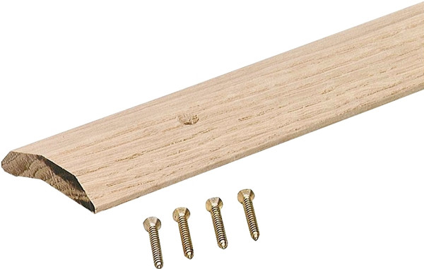 M-D 85423 Carpet Trim, 72.13 in L, 2 in W, Hardwood, Unfinished [SKU: ORG2697886]