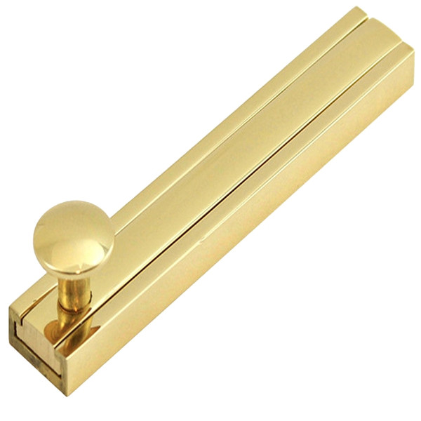 Schlage Ives Series 40B3 Light-Duty Surface Bolt, Brass, Brass [SKU: ORG7225725]