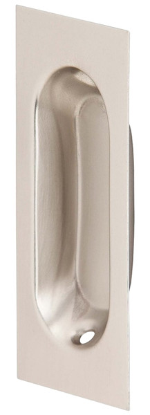 Schlage Ives Series 22B15 Rectangular Pull, 3-1/8 in W, 7/16 in D, 1-5/16 in H, Brass, Satin Nickel [SKU: ORG7225576]