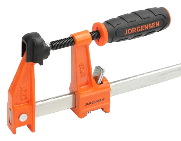 JORGENSEN 3724-HD Heavy-Duty Bar Clamp, 1000 lb, 24 in Max Opening Size, 3 in D Throat, Steel Body [SKU: ORG4479630]