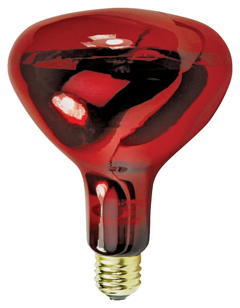 Feit Electric 250R40/10 Incandescent Lamp, 250 W, R40 Lamp, Medium E26 Lamp Base, Red Lamp, 2000 hr Average Life [SKU: ORG6475933]