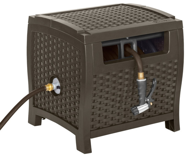 Suncast PTW175 Hose Hideaway, 5/8 in Hose, 175 ft Hose, Resin [SKU: ORG0280420]