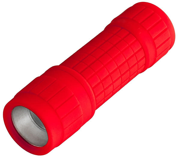 NEBO LUMORE LUM-FLT-0003 Flashlight, AAA Battery, Alkaline Battery, LED Lamp, 130 Lumens, 50 m Beam Distance, Red [SKU: ORG5180344]