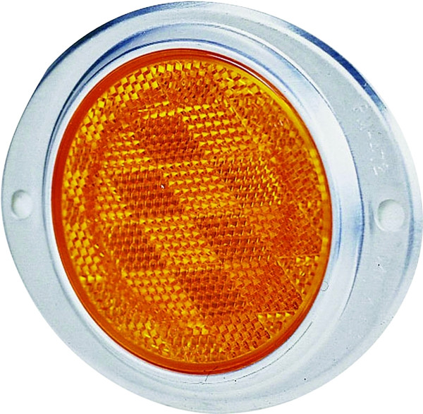 PM V472 V472A Oval Reflector, Amber Reflector [SKU: ORG0393884]
