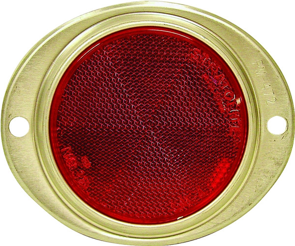 PM V472 V472R Oval Reflector, Red Reflector [SKU: ORG6413751]