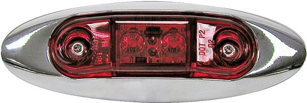 PM V168XR LED Light, 9/16 V, 2-Lamp, LED Lamp, Red Lamp [SKU: ORG0448688]