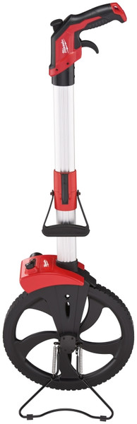 Milwaukee 48-22-5012 Measuring Wheel, 9999 ft, 12 in Wheel, Aluminum, Black/Red [SKU: ORG1388768]