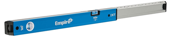 Empire Level True Blue eXT Series EXT40 Extendable Box Level, 24 in L, 2-Vial, Aluminum, Blue [SKU: ORG4566576]