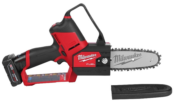 Milwaukee HATCHET 2527-21 Pruning Saw Kit, 12 V Battery, M12 Battery, 6 in L Bar/Chain [SKU: ORG0333385]
