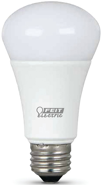 Feit Electric BPA19/SU/LED LED Lamp, General Purpose, A19 Lamp, 60 W Equivalent, E26 Lamp Base, Dimmable [SKU: ORG7184500]