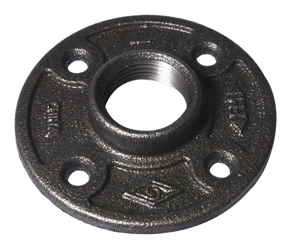 Prosource 27-11/4B Floor Flange, 1-1/4 in, 4.2 in Dia Flange, FIP, 4-Bolt Hole, 0.28 inch (7 mm) Dia Bolt Hole [SKU: ORG6102396]